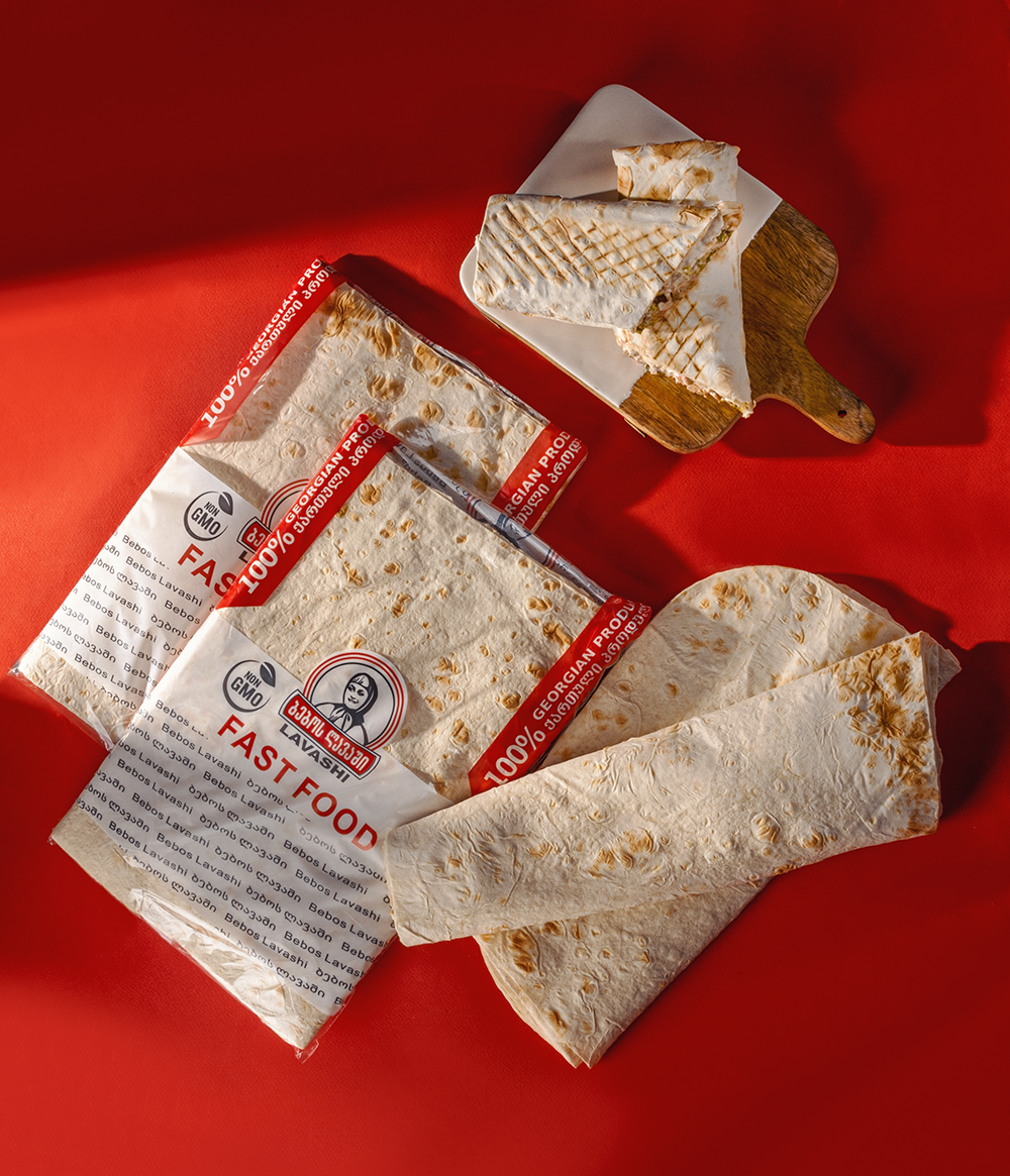 This line of Bebo's Lavash is designed for the HORECA sector.